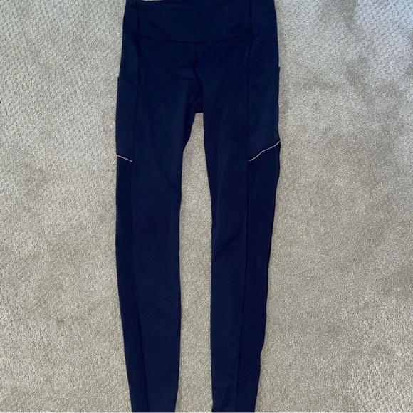 lululemon athletica Pants - Navy lululemon speed up leggings size 6